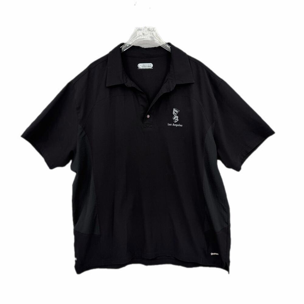E3 Los Angeles Electronic Entertainment Expo Black Logo Lightweight Polo Shirt
